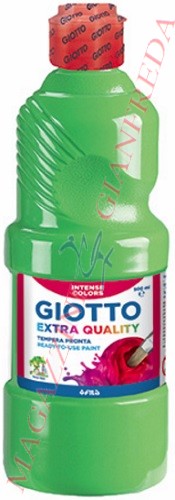 GIOTTO TEMPERA PRONTA FLACONE ML 500 VERDE CINABRO